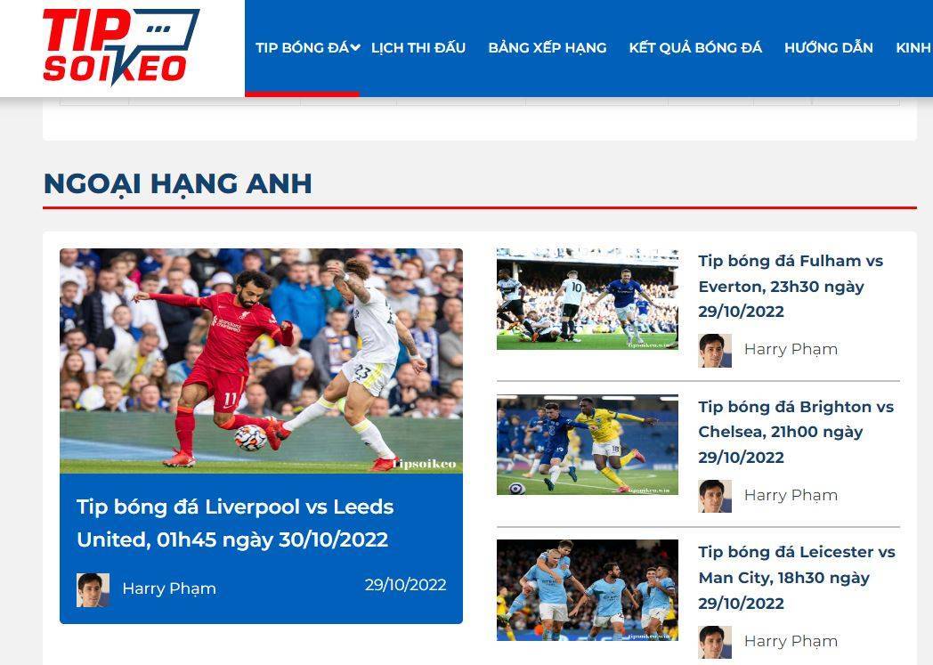 Mua tips bóng đá ở web Việt Nam có được không?